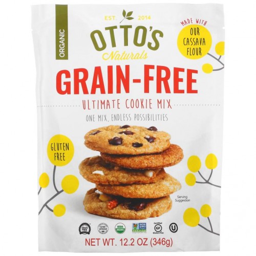Otto's Naturals, 곡물 무함유, 최고의 쿠키 믹스, 346g(12.2oz)