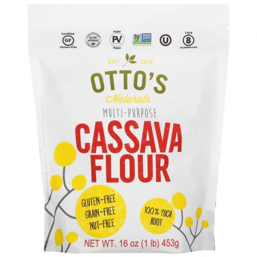 Otto's Naturals, 다목적 카사바 가루, 453g(16oz)