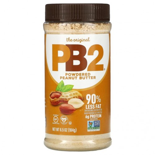 PB2 Foods, PB2, 땅콩 버터 분말, 184g(6.5 oz)