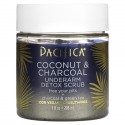 Pacifica, 코코넛 & 차콜, 겨드랑이 해독 스크럽, 205ml(7oz)