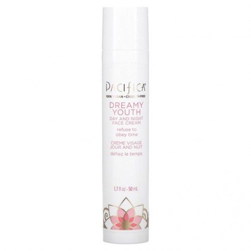 Pacifica, 드리미 유스, 데이 앤 나이트 페이스 크림, 모든 피부 유형, 1.7 fl oz (50 ml)