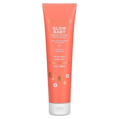 Pacifica, Glow Baby Brightening Face Wash, 5 fl oz (147 ml)