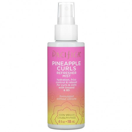 Pacifica, Pineapple Curls, Refresher Mist, 4 fl oz (118 ml)