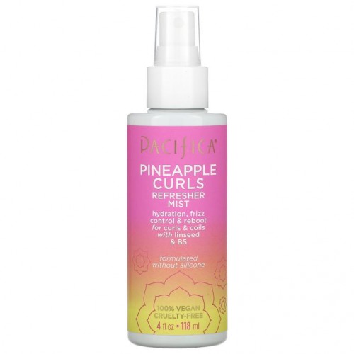 Pacifica, Pineapple Curls, Refresher Mist, 4 fl oz (118 ml)