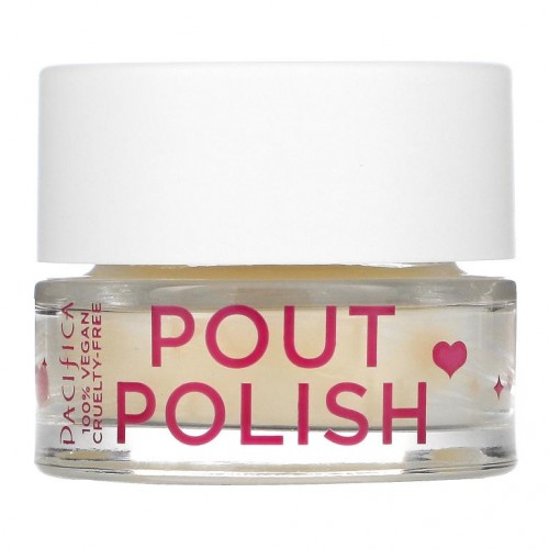 Pacifica, Pout Polish Gentle Lip Scrub, 0.63 oz (18 g)