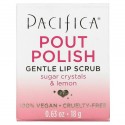 Pacifica, Pout Polish Gentle Lip Scrub, 0.63 oz (18 g)