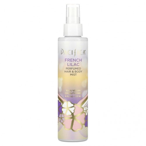 Pacifica, 프렌치 라일락 퍼퓸드 헤어 & 바디 미스트, 177ml(6fl oz)