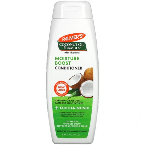 Palmer's, Coconut Oil Formula, 비타민E 함유, 모이스처 부스트 컨디셔너, 400ml(13.5fl oz)