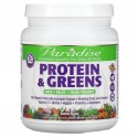 Paradise Herbs, 프로틴 & 그린, 바닐라, 454g(16oz)