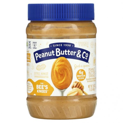 Peanut Butter & Co., 벌꿀맛, 땅콩 버터 스프레드, 454g(16oz)