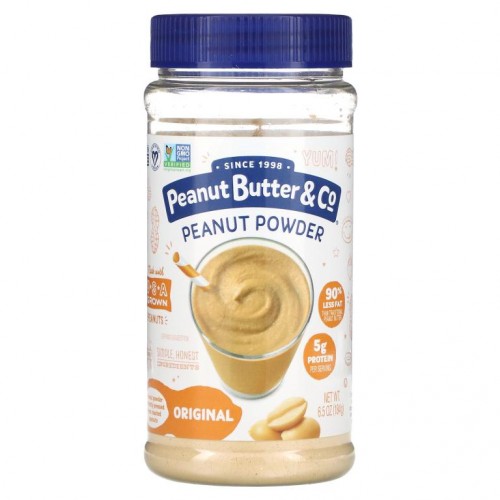 Peanut Butter & Co., 땅콩 분말, 오리지널, 6.5 oz (184 g)