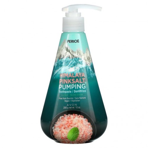 Perioe, Himalaya Pink Salt Pumping Toothpaste, Ice Mint, 10 oz (285 g)