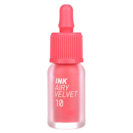 Peripera, Ink Airy Velvet Lip Tint, 10 Twinkle Pinkism, 0.14 oz (4 g)