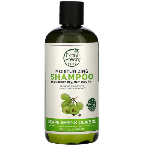 Petal Fresh, 모이스처라이징 샴푸, 포도씨 & 올리브오일, 475ml(16fl oz)