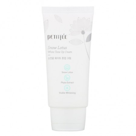Petitfee, 눈연꽃, 화이트 톤업 크림, 50ml