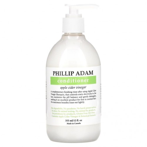 Phillip Adam, 컨디셔너, 애플 사이다 비니거, 355ml(12fl oz)