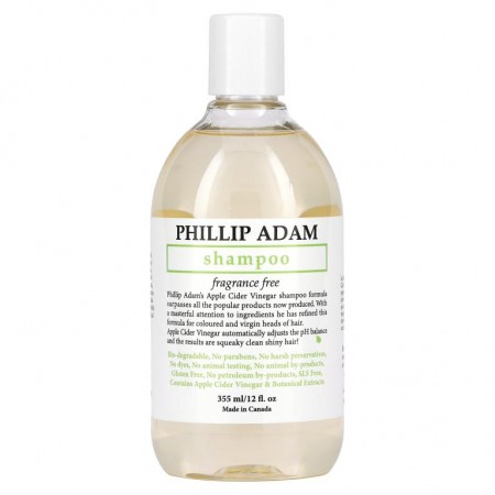 Phillip Adam, 샴푸, 무향, 355ml(12fl oz)