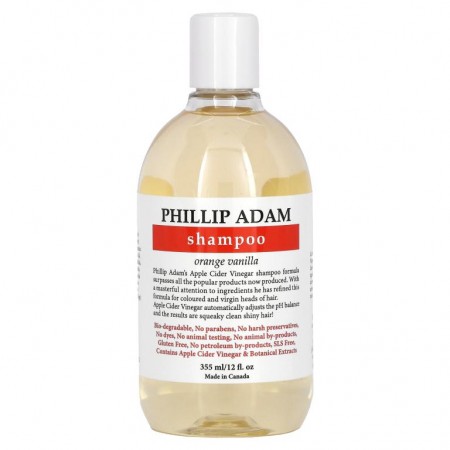 Phillip Adam, 샴푸, 오렌지 바닐라, 355ml(12fl oz)