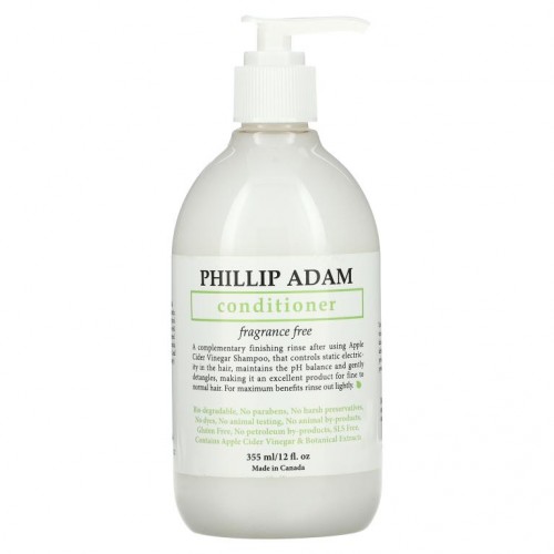 Phillip Adam, Conditioner, Fragrance Free, 12 fl oz (355 ml)
