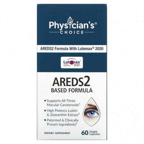 Physician's Choice, Eye Health, Areds2 Formula, 60 Vegetarian Capsules