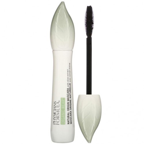 Physicians Formula, Organic Wear, 내추럴 오리진 마스카라, 검정, 7.5g(0.26oz)