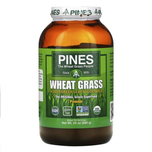 Pines International, 파인즈 휘트그래스, 파우더, 24 온스 (680 그램)