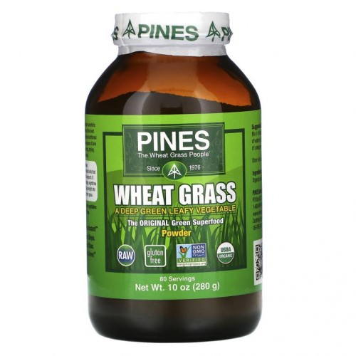 Pines International, 밀싹 파우더, 10 온스 (280 g)