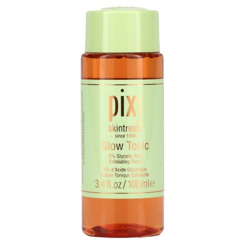 Pixi Beauty, 스킨트리츠, 글로우 토닉, 각질 제거 토너, 모든 피부 타입용, 3.4 fl oz(100 ml)