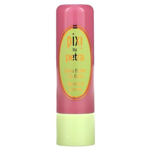 Pixi Beauty, 시어버터 립밤, 내추럴 로즈, 0.141 oz (4 g)