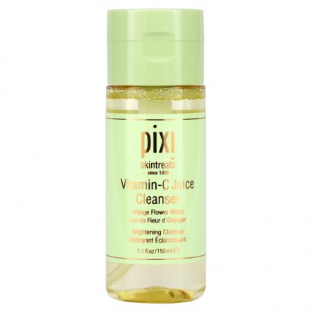 Pixi Beauty, Skintreats, Vitamin-C Juice Cleanser, Brightening Cleanser, 5.07 fl oz (150 ml)