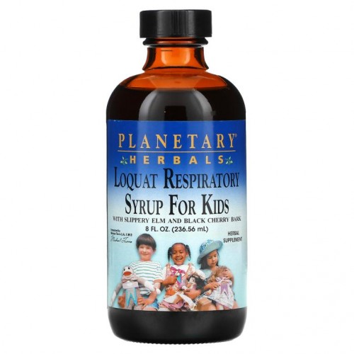 Planetary Herbals, 비파 호흡기 시럽, 어린이용, 236.56ml(8fl oz)