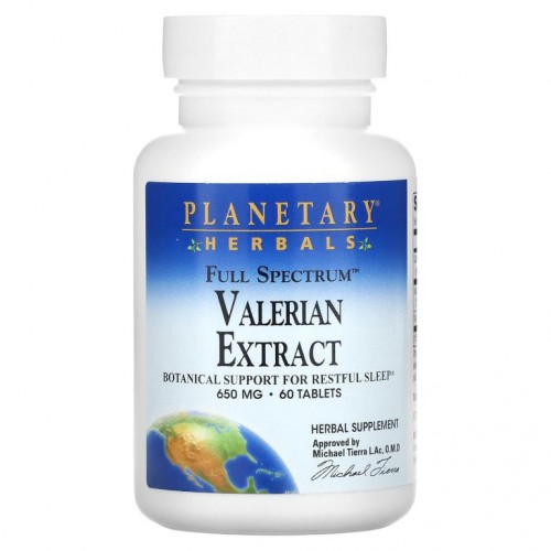 Planetary Herbals, 쥐오줌풀 추출물, Full Spectrum, 650mg, 60정