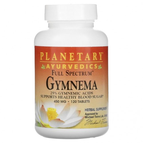 Planetary Herbals, Ayurvedics, Full Spectrum, 김네마, 450mg, 120정