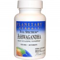 Planetary Herbals, Full Spectrum 아슈와간다, 570mg, 60정