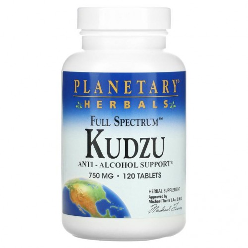 Planetary Herbals, Full Spectrum 칡, 750 mg, 120 정