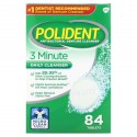 Polident, 살균 의치 세정제 , 84정
