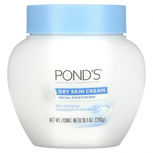 Pond's, 드라이 스킨 크림, 페이셜 모이스처라이저, 10.1oz(286g)