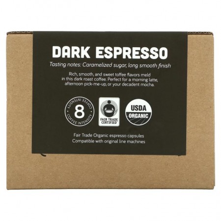 Portland Coffee Roasters, 다크 에스프레소, 에스프레소 캡슐, 30개입