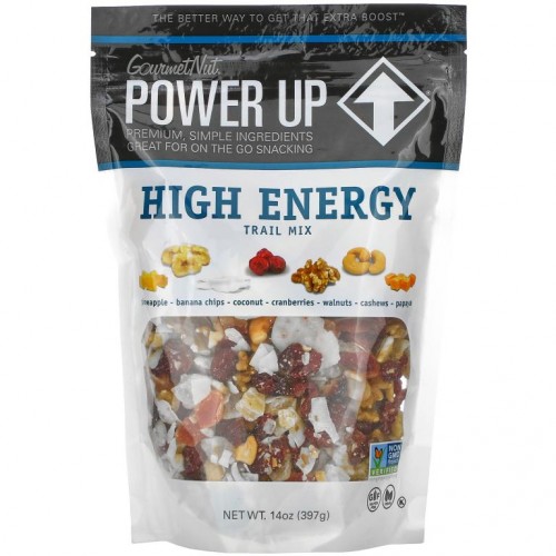 Power Up, 고에너지 트레일 믹스, 397g(14oz)