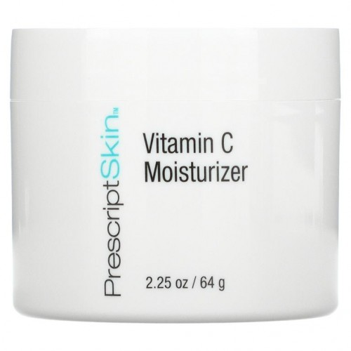 PrescriptSkin, 비타민C 모이스처라이저, 인핸스드 브라이트닝 라이트웨이트 크림, 64g(2.25oz)