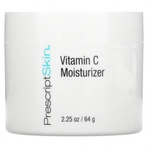 PrescriptSkin, 비타민C 모이스처라이저, 인핸스드 브라이트닝 라이트웨이트 크림, 64g(2.25oz)