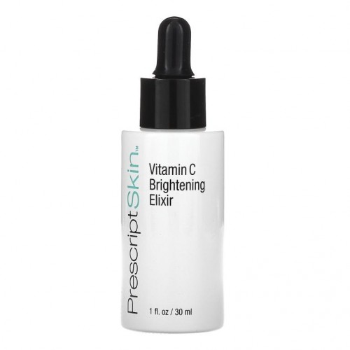 PrescriptSkin, 비타민C 브라이트닝 엘릭서, 고급 미백 드라이 오일 세럼, 30ml(1fl oz)