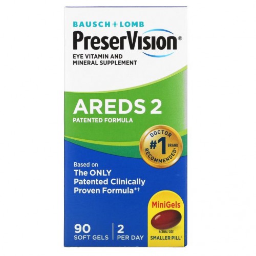 PreserVision, AREDS 2 포뮬라, 소프트젤 90정
