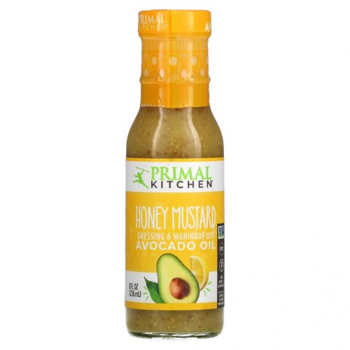 Primal Kitchen, 드레싱/마리네이드, 아보카도 오일 함유, 허니 머스타드, 236ml(8fl oz)