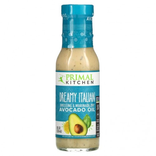 Primal Kitchen, 드레싱/마리네이드, 아보카도 오일 함유, 드리미 이탈리안 맛, 236ml(8fl oz)