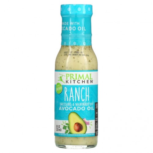 Primal Kitchen, 드레싱/마리네이드, 아보카도 오일 함유, 렌치, 236ml(8fl oz)