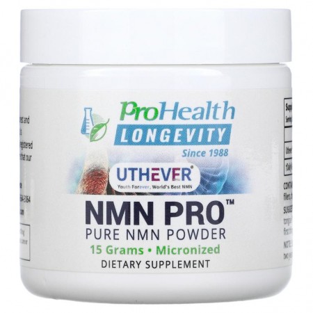 ProHealth Longevity, NMN Pro, 순수 NMN 분말, 15g