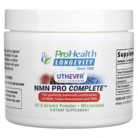 ProHealth Longevity, NMN Pro Complete, 37.5g