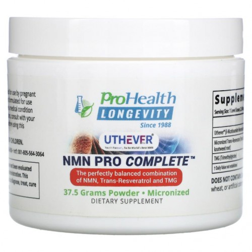 ProHealth Longevity, NMN Pro Complete, 37.5g