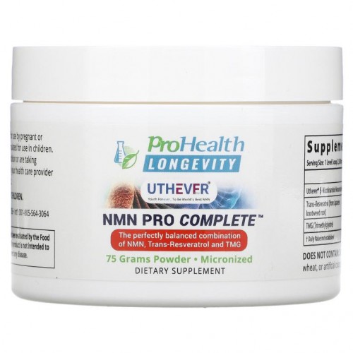 ProHealth Longevity, NMN Pro Complete, 75g
